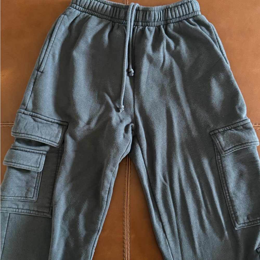 Garage Charcoal Cargo Sweatpants